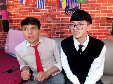 Boysnextdoor_, 18 years old, GOAL: We unbutton our uniform shirts + "Secret" caresses [55 tokens remaining] Welcome to my room! #twink #young #couple #gay #18, webcam photo